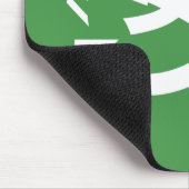 Recycle Japanese Girls | Kanji Nihongo Sign マウスパッド (コーナー)