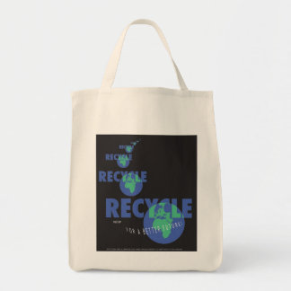 RECYCLE_print トートバッグ