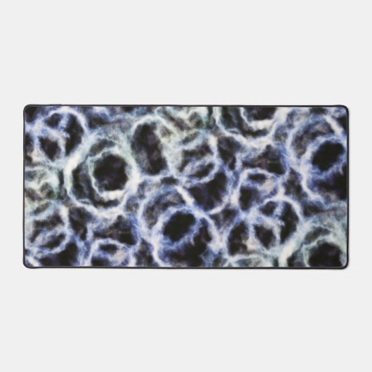 recycled indigo shibori : デスクマット (正面)