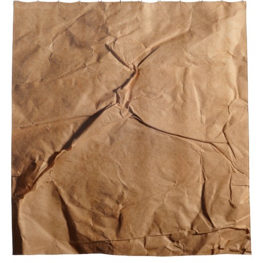 Recycled wrapping paper. Texture. シャワーカーテン (正面)