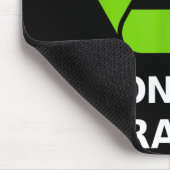 Recycling Don't Trashy Recycling Green Earth マウスパッド (コーナー)