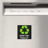 Recycling Don't Trashy Recycling Green Earth マグネット (インサイチュ (食洗機))