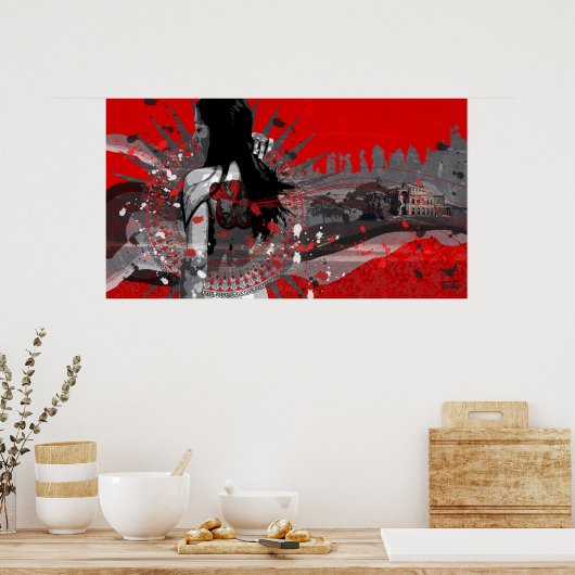 REDの情熱 ポスター (キッチン)