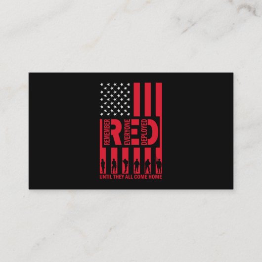 Redは、すべての展開が完了するまで、すべての展開を覚えて来います 名刺 (正面)