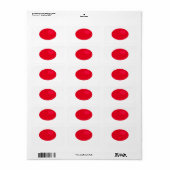 REDピルを飲む ラベル (フルシート)