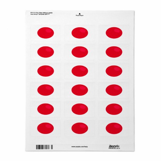 REDピルを飲む ラベル (フルシート)