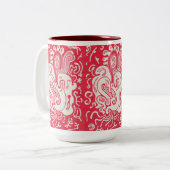 Red ツートーンマグカップ (正面左)