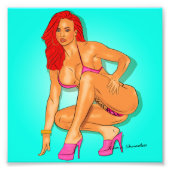 Red フォトプリント (正面)