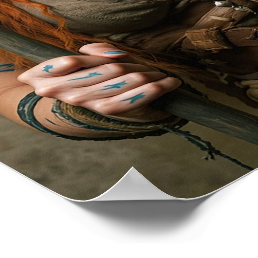 Red ポスター (角)