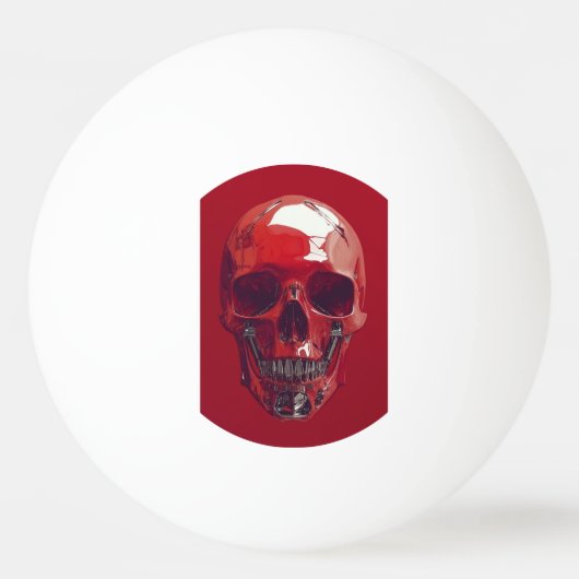 RED 卓球ボール (裏面)