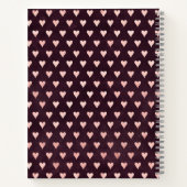 Red 書 in Me不機嫌Hatter Alice in Wonderland ノートブック (裏面)