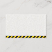 Red 18 Wheeler | Truck Driver 名刺 (裏面)