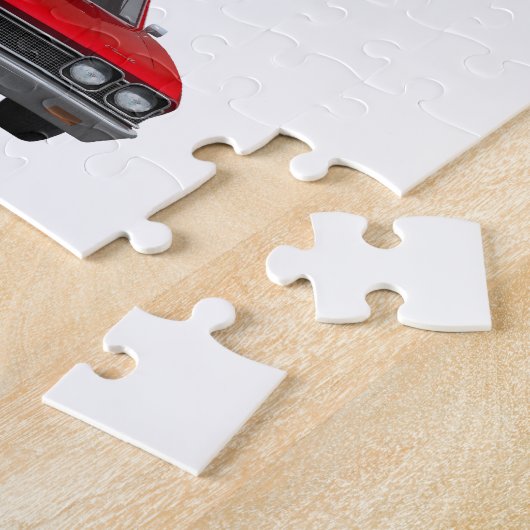 Red 1968 Chevelle SS: ジグソーパズル (側面)