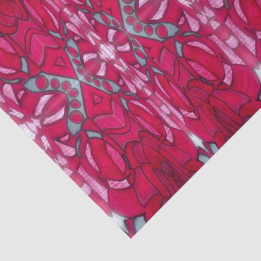 Red abstract  薄葉紙 (詳細)