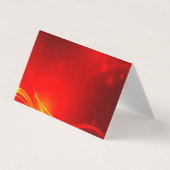 red abstract background 名刺 (正面)