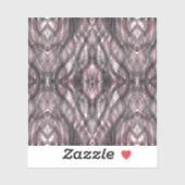 Red Abstract Dark Crimson Watercolor Art シール (シート)