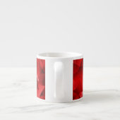 Red Abstract Geometric Background-51083 エスプレッソカップ (裏面)
