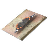 Red Admiral Butterflyメモ帳 ノートパッド (アングル)