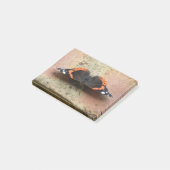 Red Admiral Butterfly Post it ポストイット (アングル)