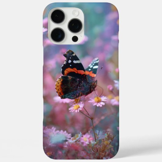 Red Admiral Phone Case, Apple iPhone 16 Pro Max Case-Mate iPhoneケース (裏面)