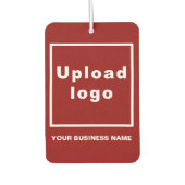 Red Air Freshenerの会社名とロゴ カーエアーフレッシュナー (正面)