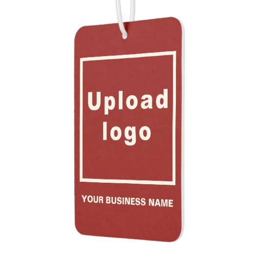 Red Air Freshenerの会社名とロゴ カーエアーフレッシュナー (左)