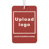 Red Air Freshenerの会社名とロゴ カーエアーフレッシュナー (裏面)