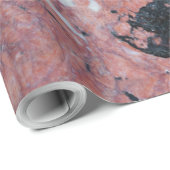 Red and Black Brecciated Marble Stone Texture with ラッピングペーパー (ロールコーナー)