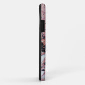 Red and Black Brecciated Marble Stone Texture with Case-Mate iPhoneケース (裏面/右)