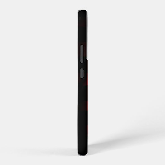 Red and Black Buffalo Plaid Pattern Samsung Galaxyケース (右側面)