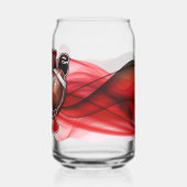 Red and Black Game day ガラス缶 (裏面)