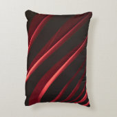 Red and black logo アクセントクッション (裏面(縦))