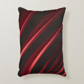 Red and black logo アクセントクッション (正面(垂直))