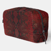 Red and Black Python Print ドップキット (右コーナー)