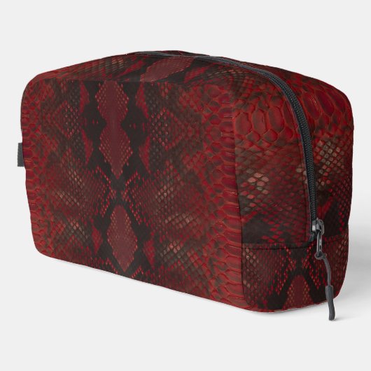 Red and Black Python Print ドップキット (右コーナー)