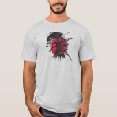 red and black samurai tシャツ (正面)