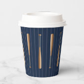 Red and Blue Baseball Birthday 紙コップ (裏面)