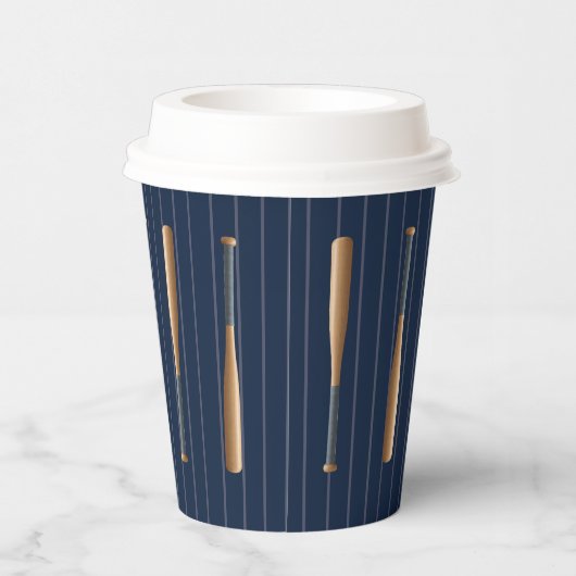 Red and Blue Baseball Birthday 紙コップ (右)