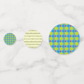 Red and Blue Christmas Tree Party コンフェッティ (裏面)