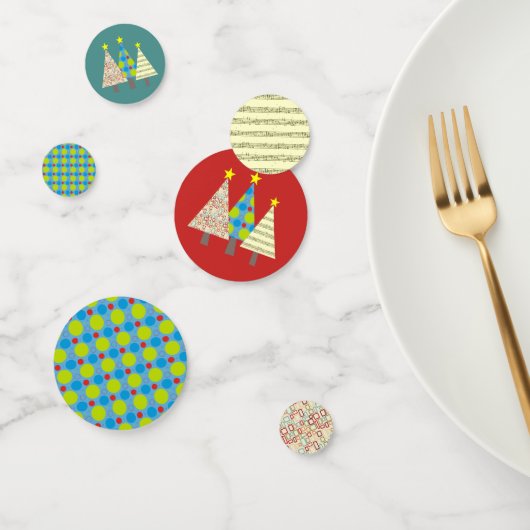 Red and Blue Christmas Tree Party コンフェッティ (グループ)