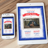 Red and Blue Court of Honor Party