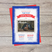 Red and Blue Court of Honor Party