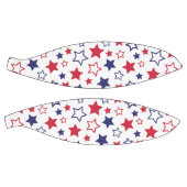 Red and Blue Stars, 4th of July, White Background バスケットボール (パネル)