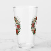 Red and Blush Rose Wreath タンブラーグラス (右)