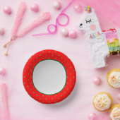 Red and Gold Christmas ペーパーボウル (パーティー)