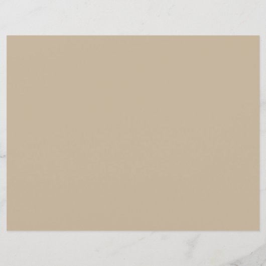 Red and Gold Flower Script Scrapbook Paper (裏面)