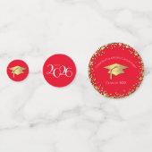 Red and Gold Graduation コンフェッティ (正面)