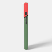 Red and Green 45 Degrees Minimalist Case-Mate iPhoneケース (裏面 / 左)