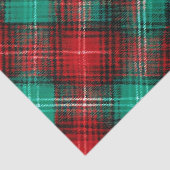 Red and green holiday plaid 薄葉紙 (詳細)