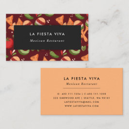 Red And Green Mexican Food 名刺
